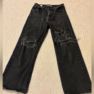 Levi’s ribcage denim